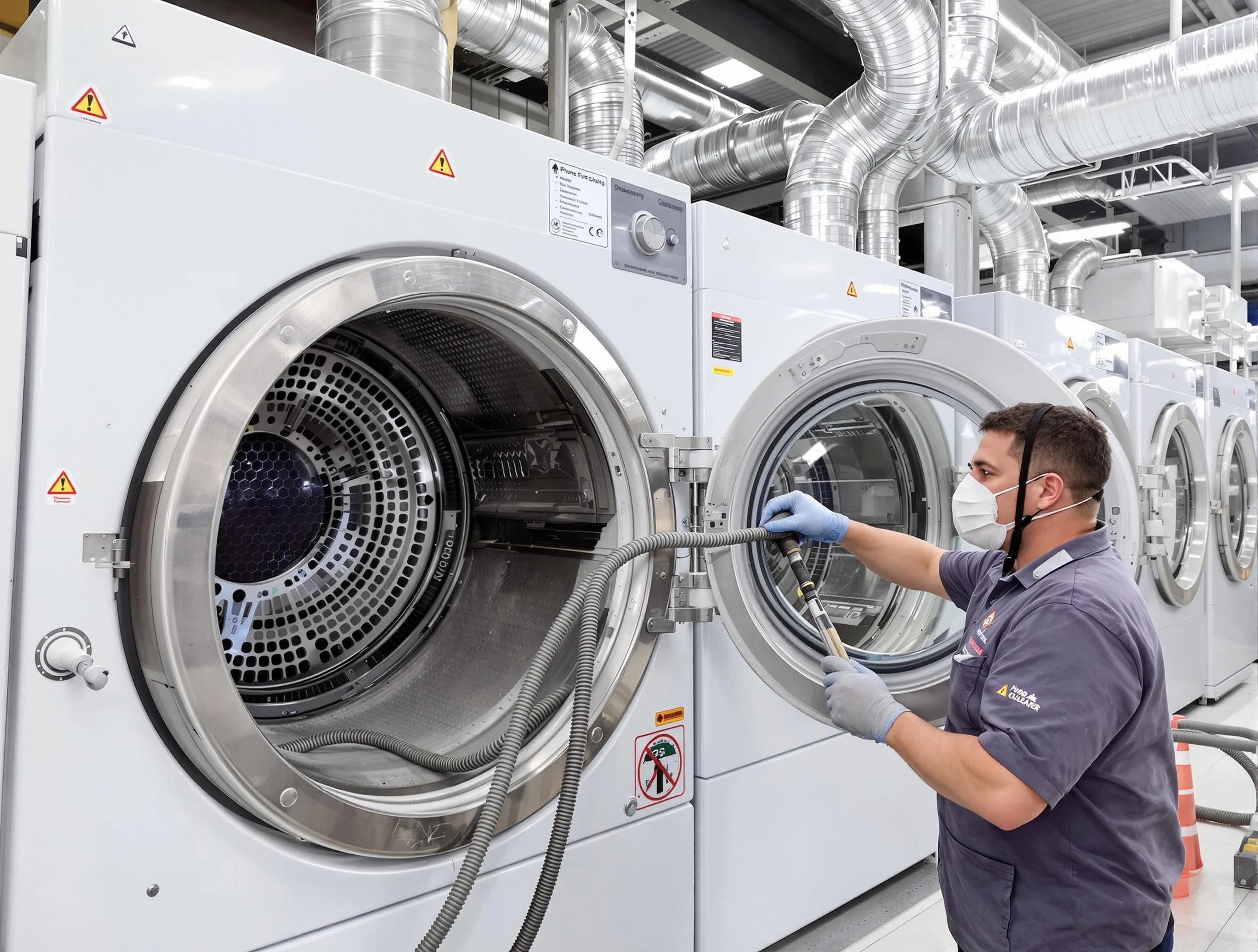 Industrial-grade dryer vent cleaning by Alpine Dryer Vent Cleaning in Alpine