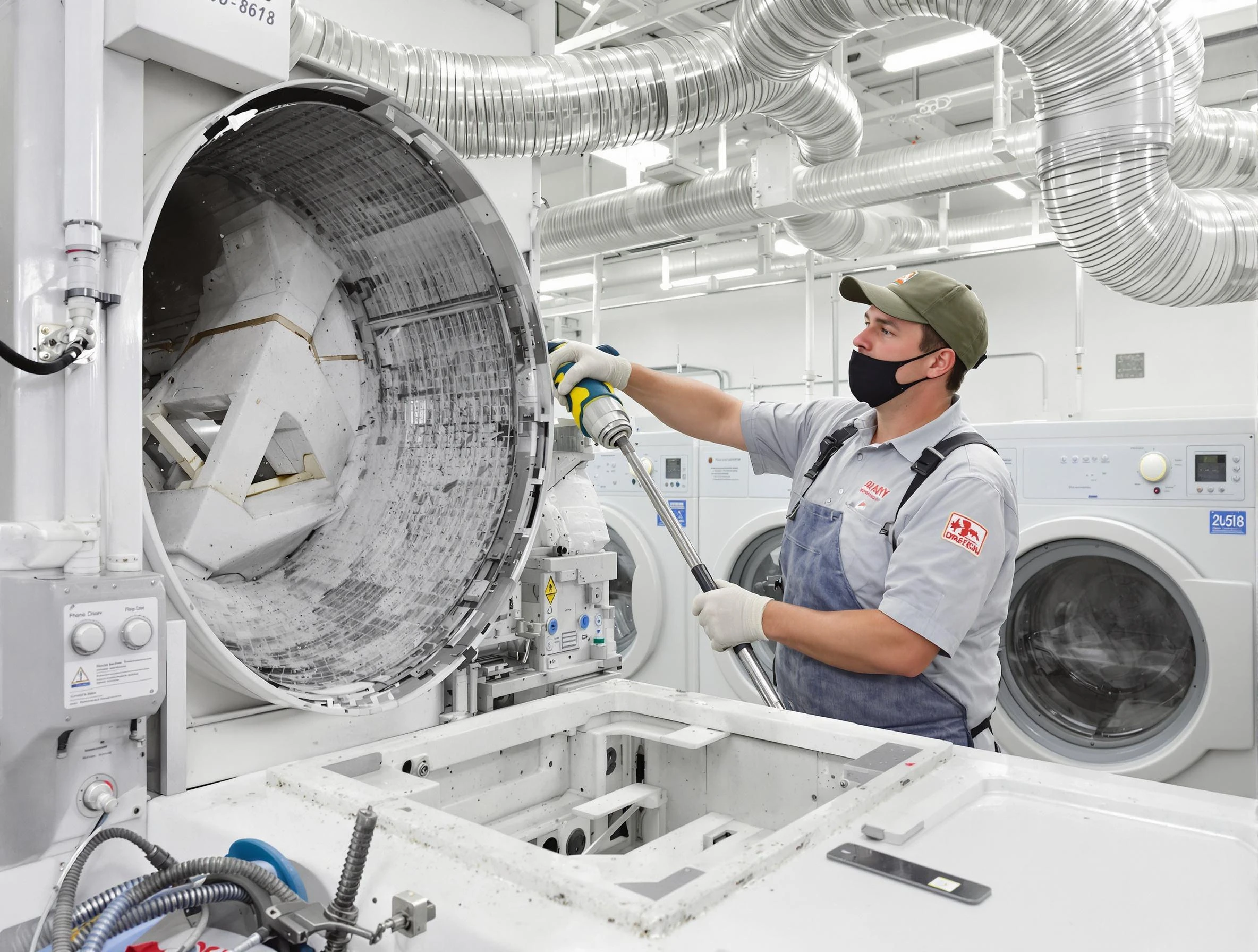 Commercial Dryer Vent Cleaning in Alpine