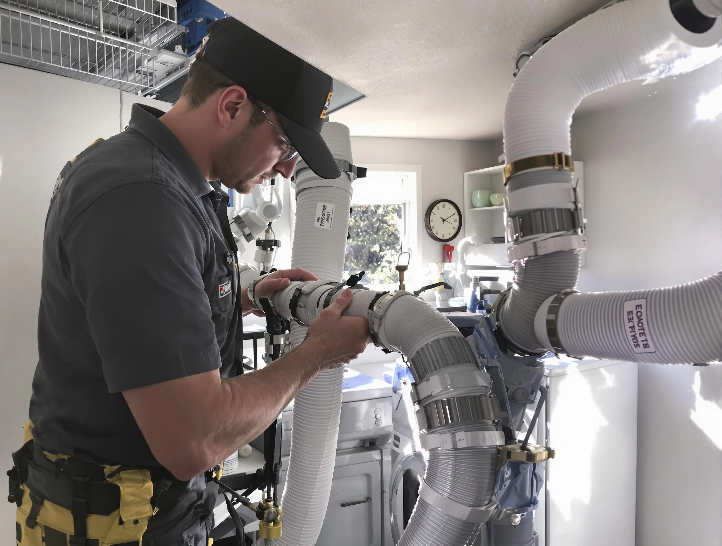 Dryer Vent Hose Installation in Alpine