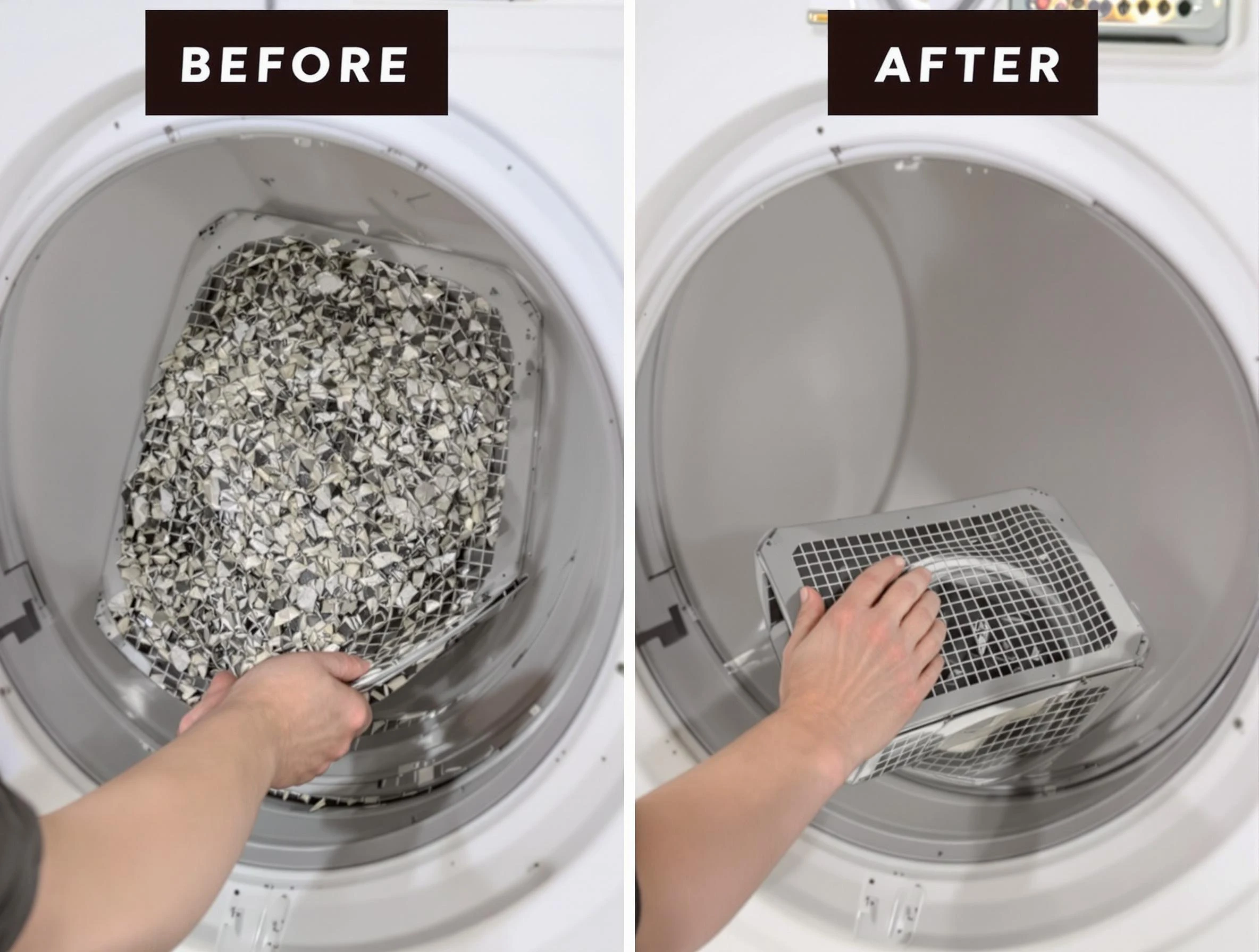 Professional lint trap cleaning by Alpine Dryer Vent Cleaning in Alpine